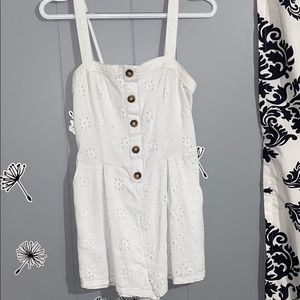 White romper
